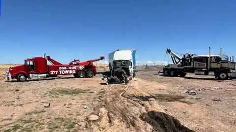 Tractor Trailer Recovery Central NM